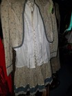 GUNNE SAX VINTAGE SKIRT AND QUILTED JACKET WITH BLOUSE