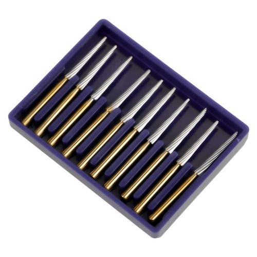 10 Pcs Dental Carbide Steel Trimming Finishing Burs Tungsten Bur FG Handpiece - Afbeelding 76 van 193