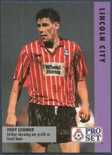 PRO SET 1991- #083-LINCOLN CITY-TONY LORMOR - Picture 1 of 2