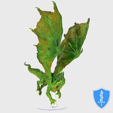 Adult Green Dragon - Icons of the Realms D D Dungeons Premium NIB