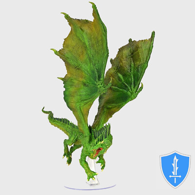 Adult Green Dragon Premium Figure Icons of the Realms D&D WizKids