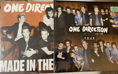 One Direction Made In The A.M. & Four Double Vinyl LP Bundle Payne Styles Louis