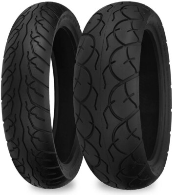 New Shinko 110/90-13 & 130/70-12 SR567/SR568 Tire Set 01-07 Honda NSS250 Reflex