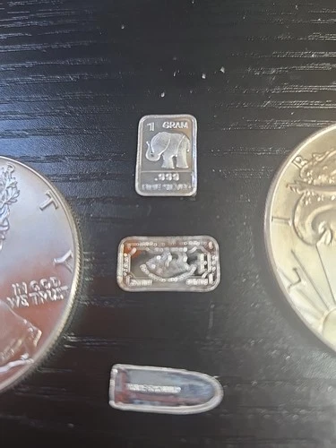 SILVER STACKERS!-1987 /1988'-1 oz Silver American Eagle BU + 3 GRAMS SILVER