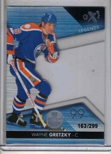 2014-15 Fleer Ultra hockey Wayne Gretzky EX Legends /299 card EDMONTON OILERS