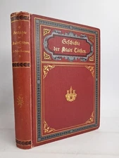 Book: History of the City of Cöthen, Oskar Hartung, 1900, Otto Schulze Verlag