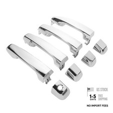 Chrome Exterior Door Handles fits 4Runner 2010-2021 GX460 2010-2021 Land