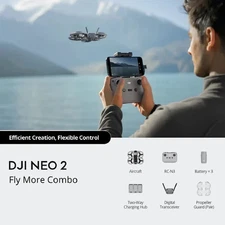 DJI Neo 2 Fly More Combo / RC-N3 Controller+ 3 Batteries / FedEx / US Duty Incl