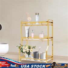 3 Tier Bathroom Countertop Organizer Shelf Rack Counter Bathroom Storage