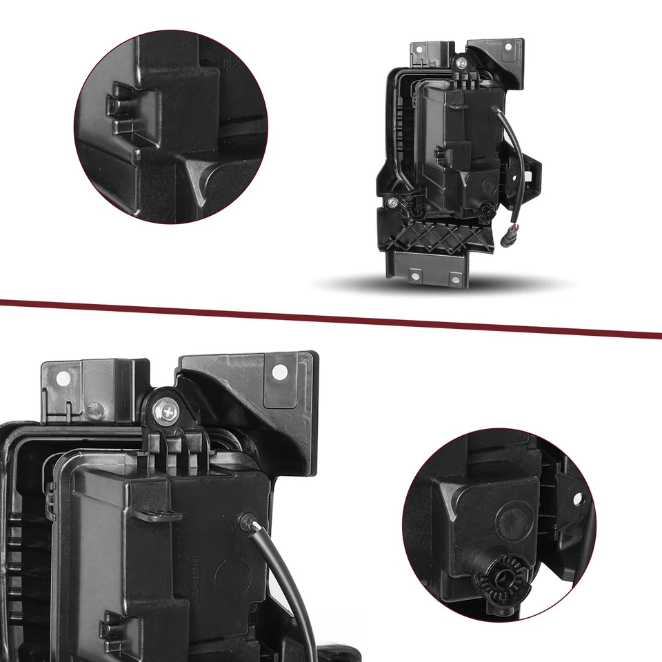 For 2020-2023 GMC Sierra 2500HD 3500HD LED Bumper Driving Fog Lamps w/ Switch - Image 3 of 4