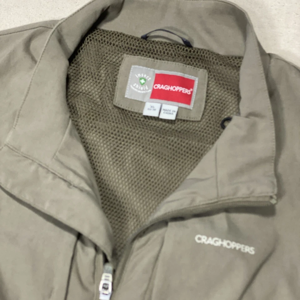 CRAGHOPPERS Nosilife - Men's Insect Shield Gray Outdoor Vest - Size X-Large - XL - Image 3 of 4
