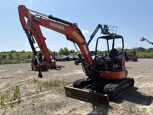 2020 Kubota U55-4 Hydraulic Mini Excavator Trackhoe Blade Aux Hyd -Parts/Repair