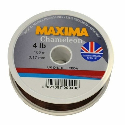 Maxima Fishing Line 100m Chameleon 4lb Line (Single Spool)