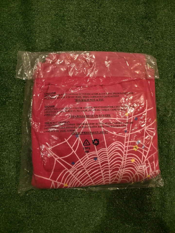 Sp5der Hoodie V2 Pink, Size Small - Image 2 of 2