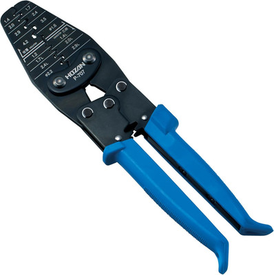Hozan P-707 Crimping Tool (For Open Barrel Type Contacts), Crimping Pliers, 15 T