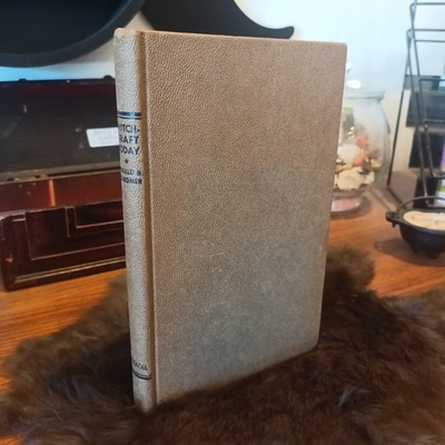 #ad Witchcraft Today Gardner TRUE 1st Edition Hardcover 1954 Rider Occult RARE $175.00