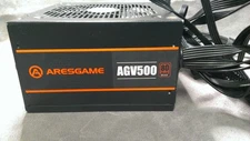 Aresgame AGV Series 500W Power Supply, 80 Plus Bronze Certified