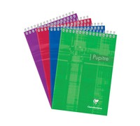 Clairefontaine 5X NotizblöCke Din A5 80 Blatt, 90G, Liniert - Sortiert 8666C