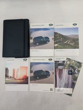 2017 Land Rover  Range Rover Sport Owners Manual Quick Start Guide With Case