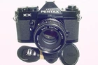 Pentax KX 35mm Film SLR Manual Camera with ASAHI 55mm F/1.8 SMC Lens in Black