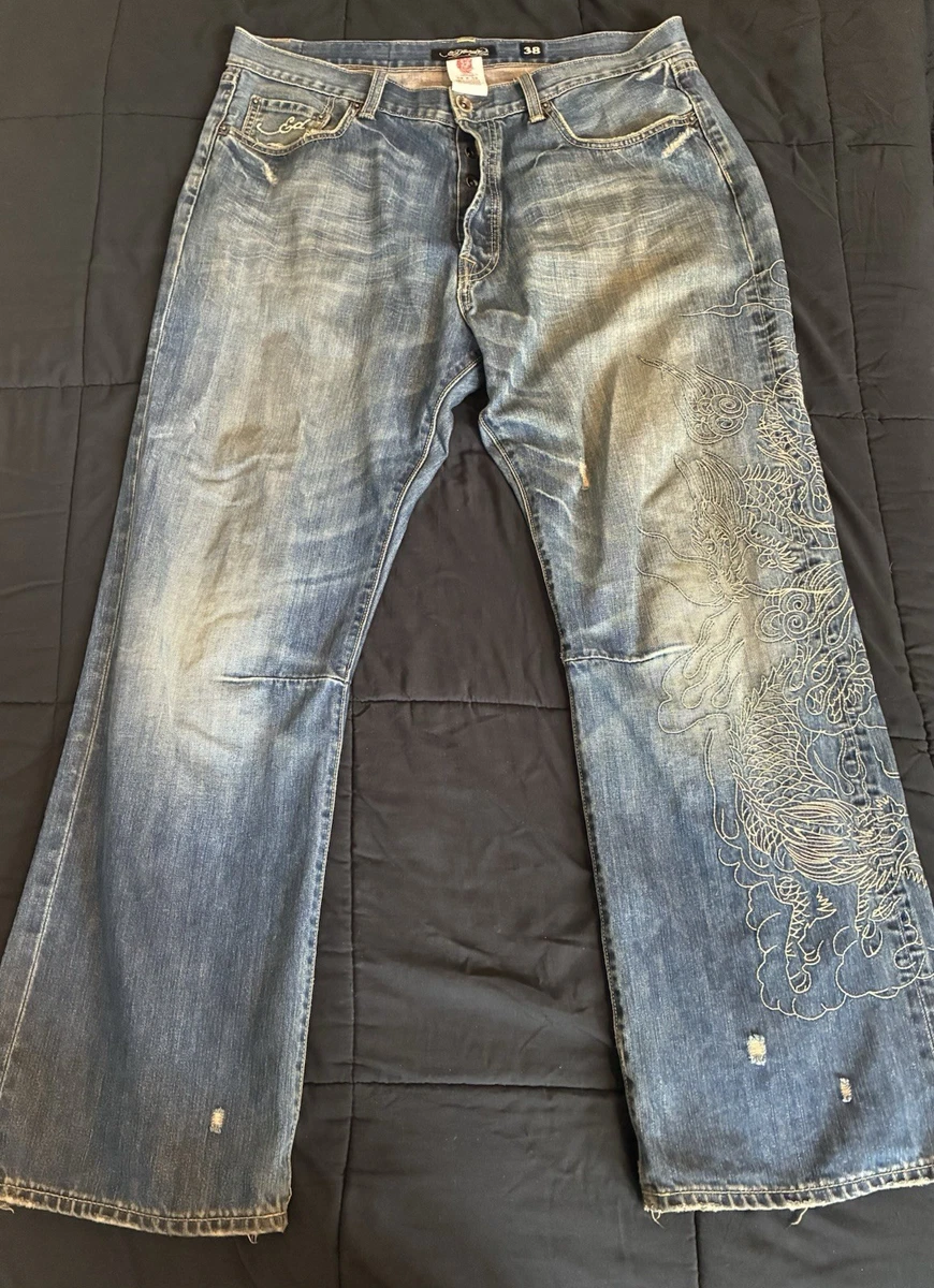 Ed Hardy Denim Regular Jeans for Men in 32 Inseam for sale | eBay