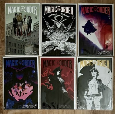Magic Order #1-6 NM+  Complete Series 2018 Image Comics