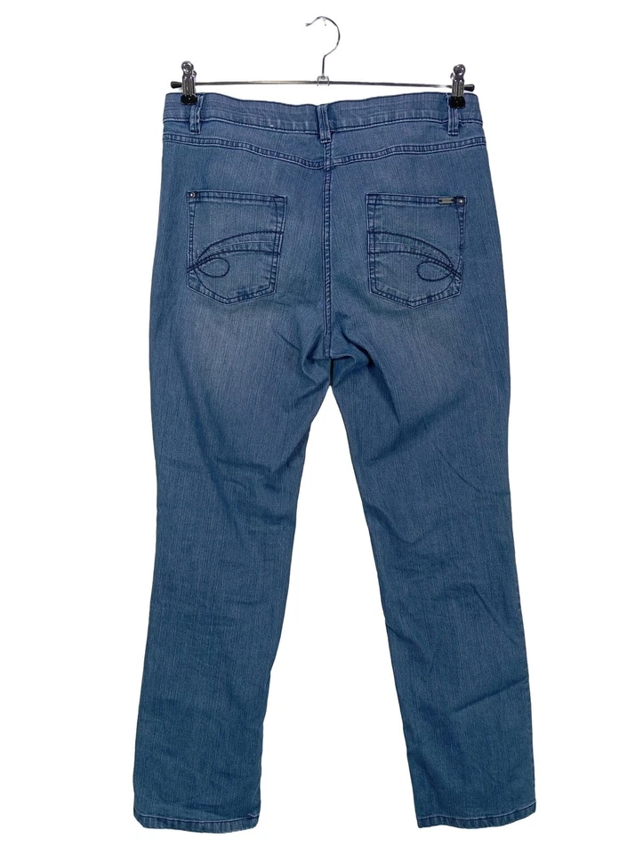 C&A Vaquero rectos Mujeres Vaquero Talla EU 40 azul look casual - Imagen 2 de 4