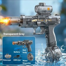 Electric Water Gun for Kids Adults Automatic Squirt Gun Fully Auto Water Blaster