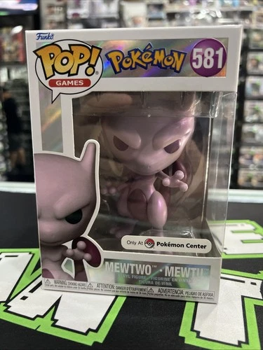 Funko Pop! Vinyl: Pokémon Mewtwo (Pearlescent) Pokemon Center (Exclusive) #581