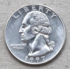 1997 D Washington Quarter circulated