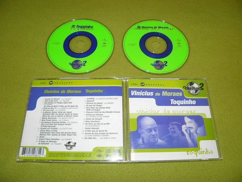 Vinicius De Moraes, Toquinho - O Melhor De 2 - RARE Brazil 2xCD MPB Samba