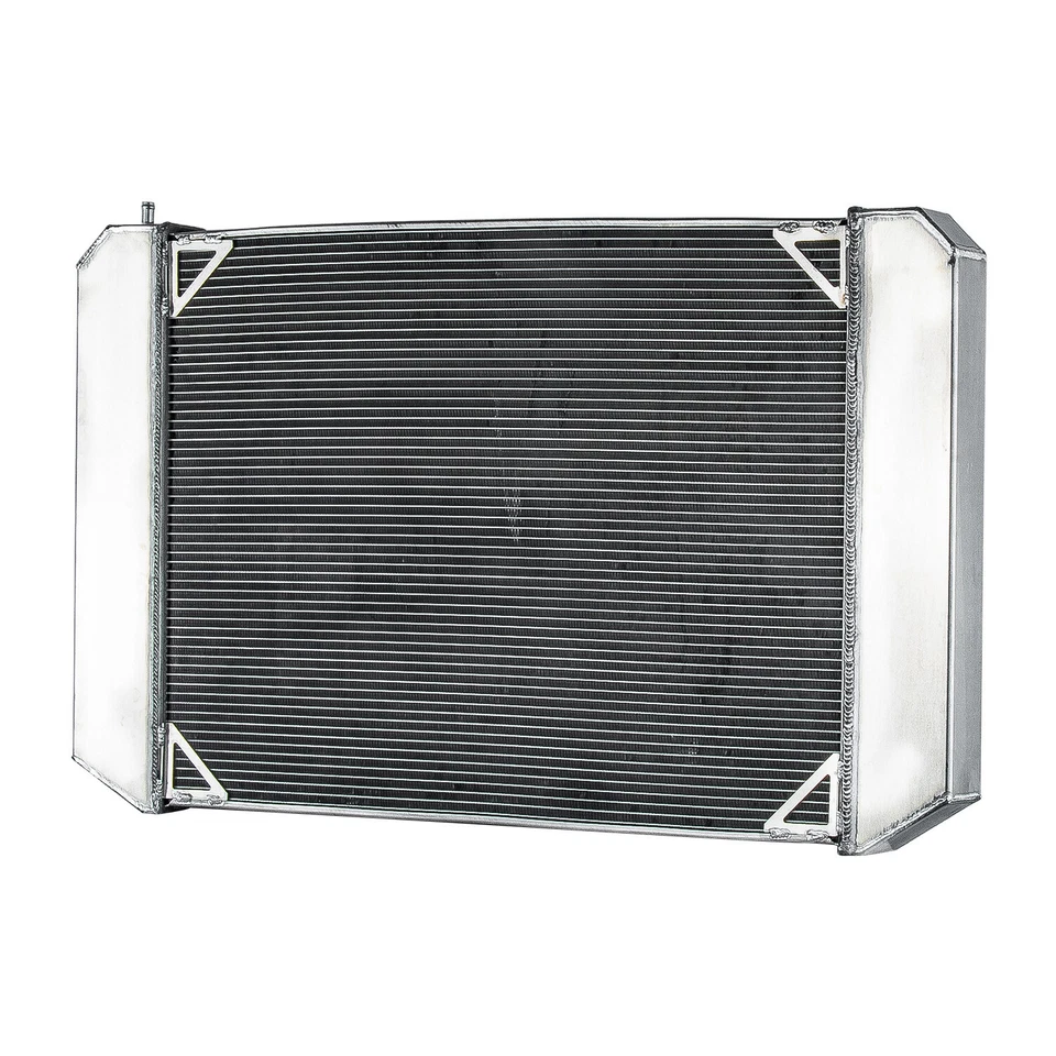 Aluminum 4 Row Radiator For 1997-2002 Chevy Chevrolet C6500 C7500 Kodiak GMC 7.2 Foto 4 de 4