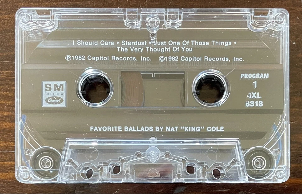 Favorite Ballads By Nat "King" Cole - Compilation - Cassette - 1982 Foto 2 de 4