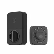 ULTRALOQ Smart Lock U-Bolt Keyless Black Entry Door Lock ANSI Grade 1 Certified
