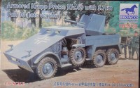 Bronco Models 35132 - Armored Krupp Protze Kfz. 69 With 3,7 Cm Pak 36