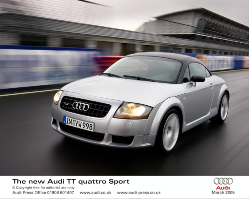 Mk1 Audi TT Quattro Sport Pressefoto - Bild 1 von 1