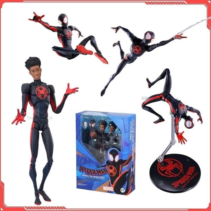 Figura de acción Spider-Man (Miles Morales) (Across the Spider-Verse) S.H.Figuarts