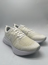 Nike React Infinity Run FK 2 White/Pure Platinum Shoes CT2357-103 Men's Size 13