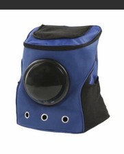 Portable MEDIUM PET Carrier Backpack Space Capsule Travel Dog CatTransparent