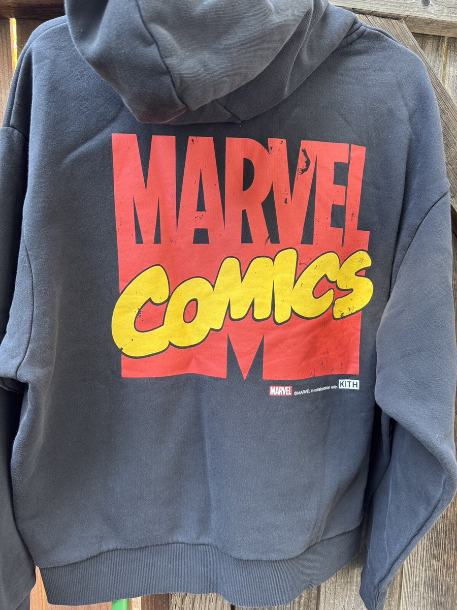 Kith x Marvel Comics Vintage Nelson Hoodie Size M | eBay