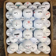 Assorted Brands Mix AAA 50 Used Golf Balls 3A