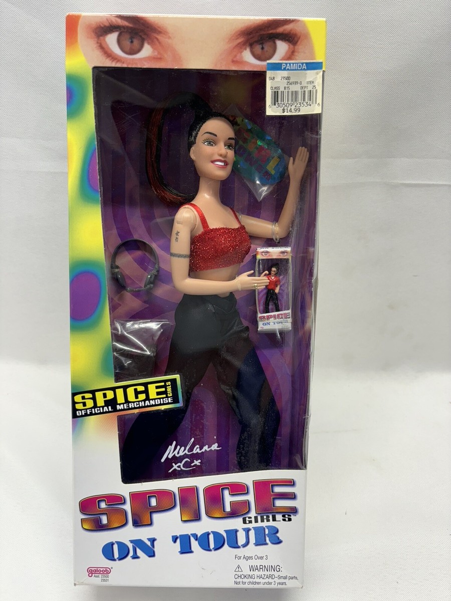 1998 Spice Girls On Tour SPORTY SPICE Doll MELANIE C Galoob Figure