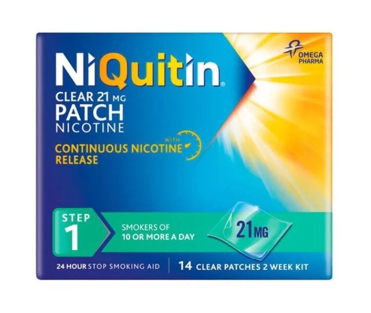Niquitin Cq Clear Patches (Step 1) 21Mg X 14 - Image 8