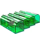 1, 2,4, 6-Humane Mouse Traps Live Catch & Release No Kill Rat Mice Trap Reusable