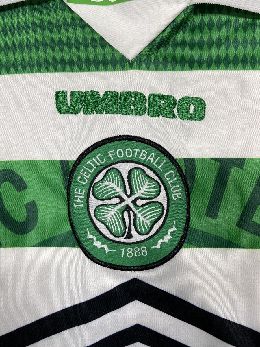 UMBRO Celtic Football Soccer Jersey Mens Size 2XL Green UMBRO Celtic Football Soccer Jersey Mens Size 2XL Green