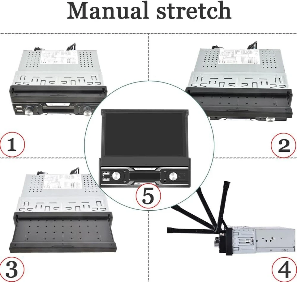 Autoradio 1DIN Android 13 - Immagine 4 di 4