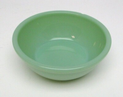 Vintage Fire King Oven Ware Jade-ite Restaurant 15 Ounce Beaded