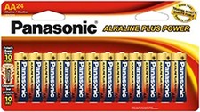 Batería alcalina Panasonic AA Plus de 24