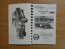 Repair Manuals & Literature for Aston Martin DB5 for sale | eBay