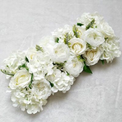 Artificial Peony Rose Hydrangea Row Flower Wall Decoration DIY Wedding Decor NEW